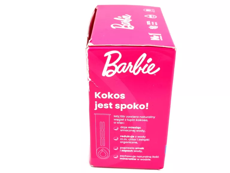 ZESTAW BARBIE 3 FILTRY DO BUTELKI FILTRUJĄCEJ DAFI SOFT I SOLID RÓŻOWY