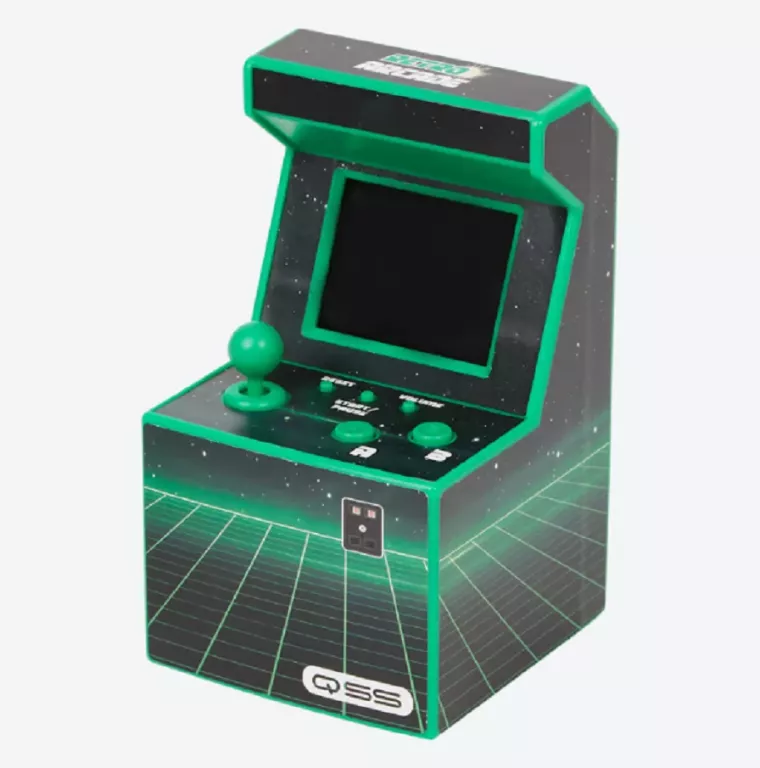 MINIATUROWY AUTOMAT DO GIER RETRO QSS ZIELONY