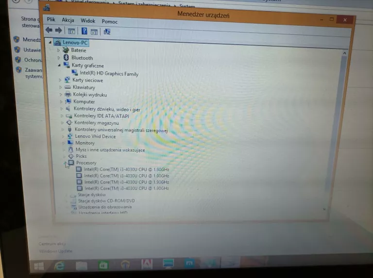 LAPTOP LENOVO FLEX 2-15 4 GB INTEL CORE I3 WIN 8 ŁADOWARKA