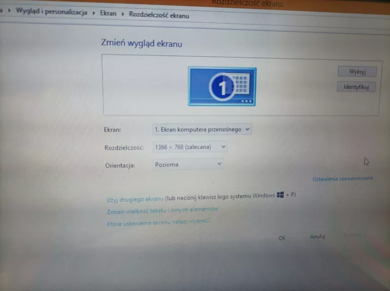 LAPTOP LENOVO FLEX 2-15 4 GB INTEL CORE I3 WIN 8 ŁADOWARKA