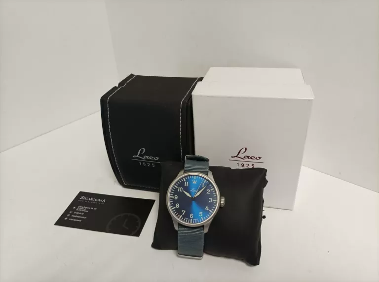 ZEGAREK LACO LA 862100 AUTOMATIC BLAUE PUDEŁKO