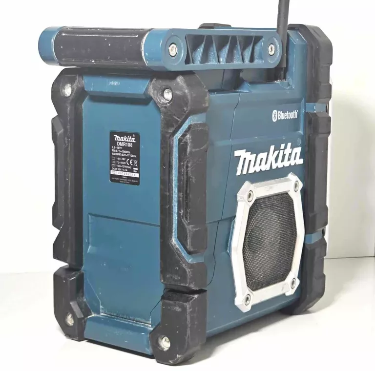 RADIO BUDOWLANE MAKITA DMR 108 AKUMULATOR ŁADOWARKA