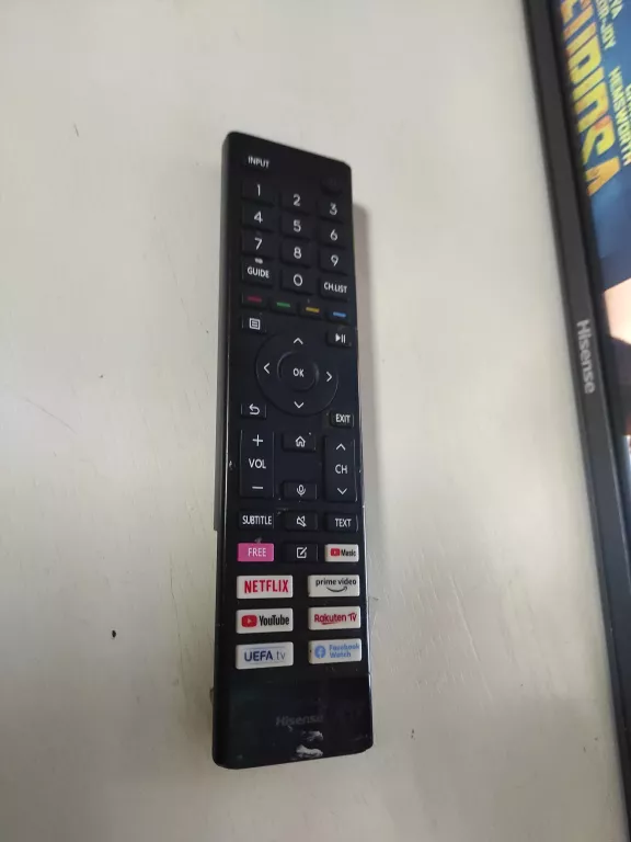 TELEWIZOR HISENSE 55" 4K QLED 55A7GQ PILOT BN