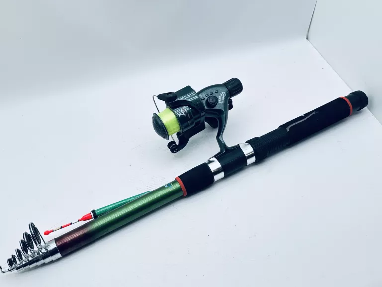 WĘDKA TELESKOPOWA + KOŁOWROTEK COBRA CB440