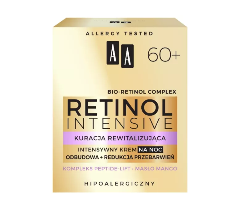 KREM WIELOZADANIOWY DO TWARZY AA RETINOL INTENSIVE NA DZIEŃ 50 ML
