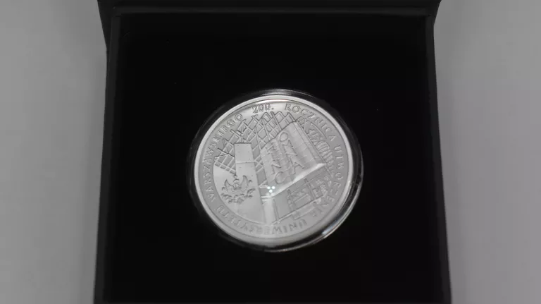 MONETA 10 ZŁ - 200. ROCZNICA UNIWERSYTETU WARSZAWSKIEGO - 2016 ROK