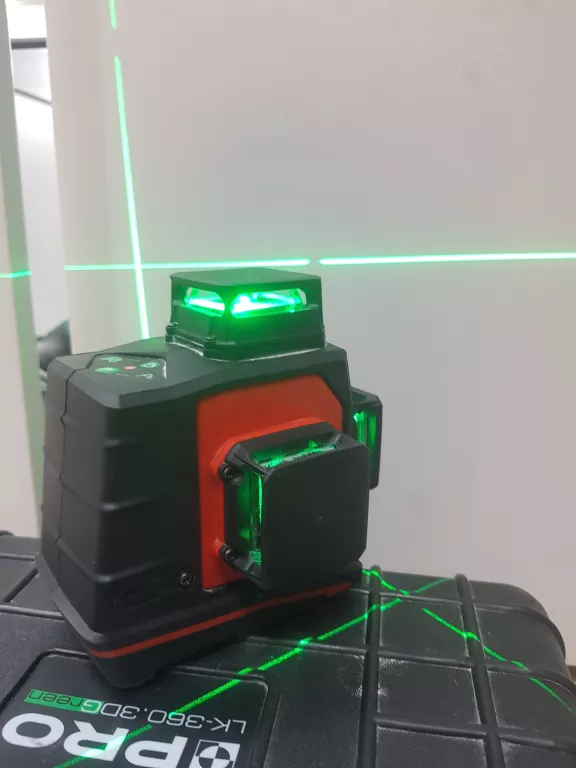 LASER KRZYŻOWY PRO LK-360.3DG WALIZKA KOMPLET OD LOMBARD TRZEBNICA