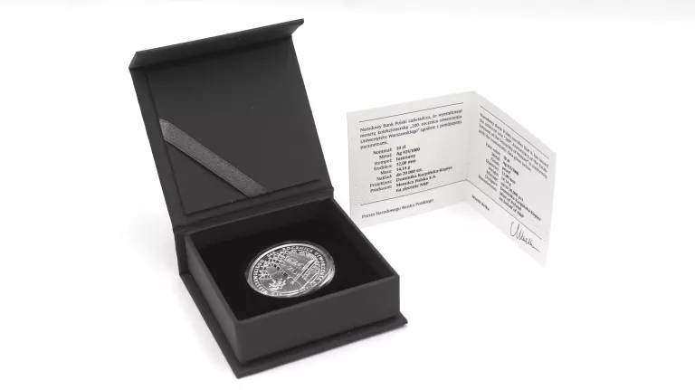 MONETA 10 ZŁ - 200. ROCZNICA UNIWERSYTETU WARSZAWSKIEGO - 2016 ROK