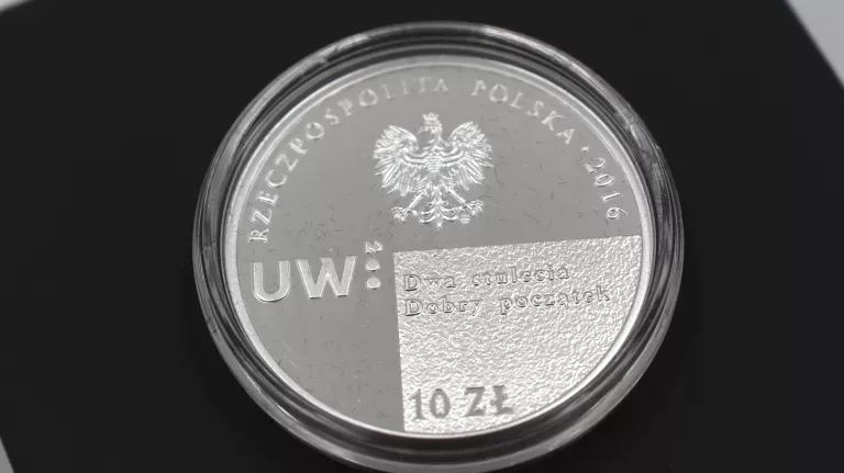 MONETA 10 ZŁ - 200. ROCZNICA UNIWERSYTETU WARSZAWSKIEGO - 2016 ROK