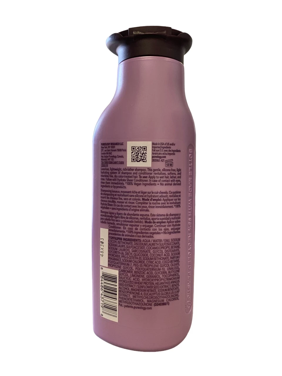 pureology-hydrate-sheer-szampon-nawilzajacy-dla-kobiet-266ml-ean-gtin-884486437198