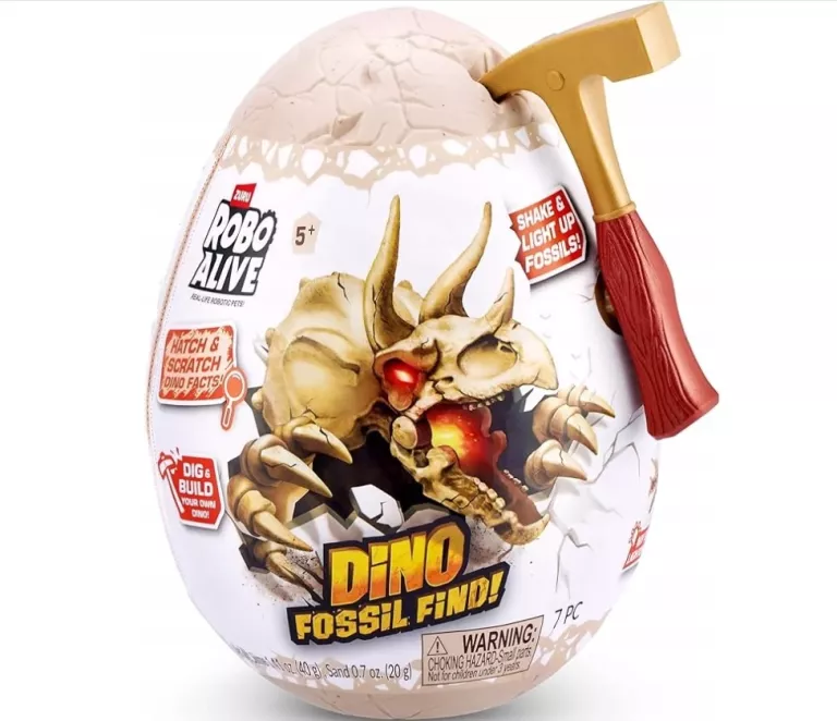 ZURU SMASHERS ROBO ŻYWY MINI DINOZAUR JAJKO DINO