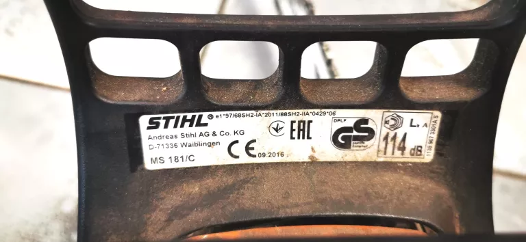 PIŁA SPALINOWA STIHL MS 181