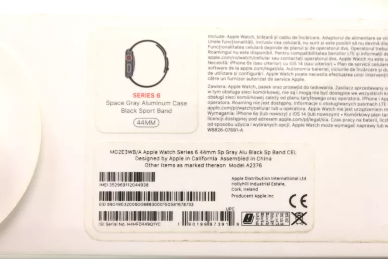 APPLE WATCH 6 44MM