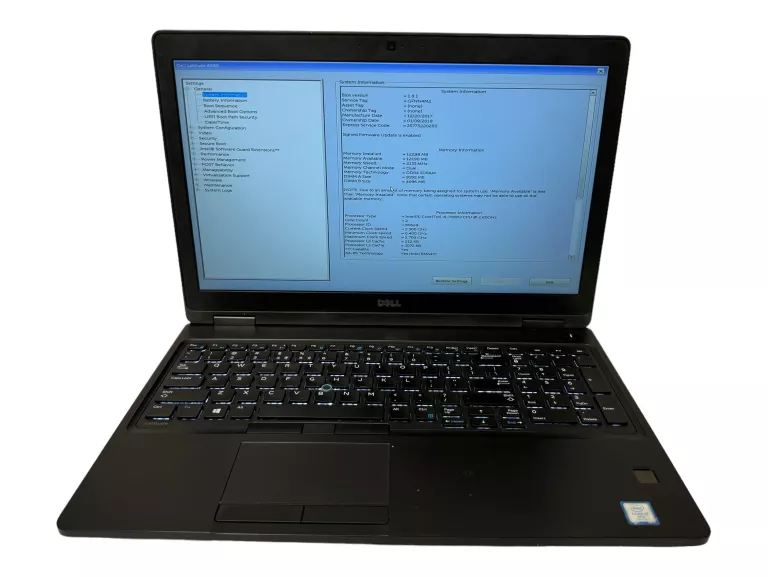 LAPTOP DELL LATITUDE 5580 I5 7GEN