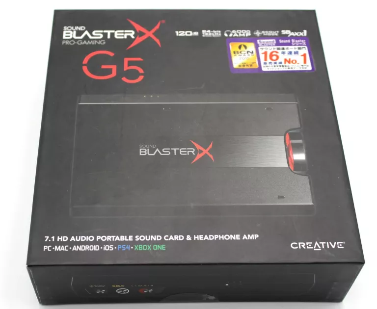 KARTA DŹWIĘKOWA CREATIVE SOUND BLASTER X G5