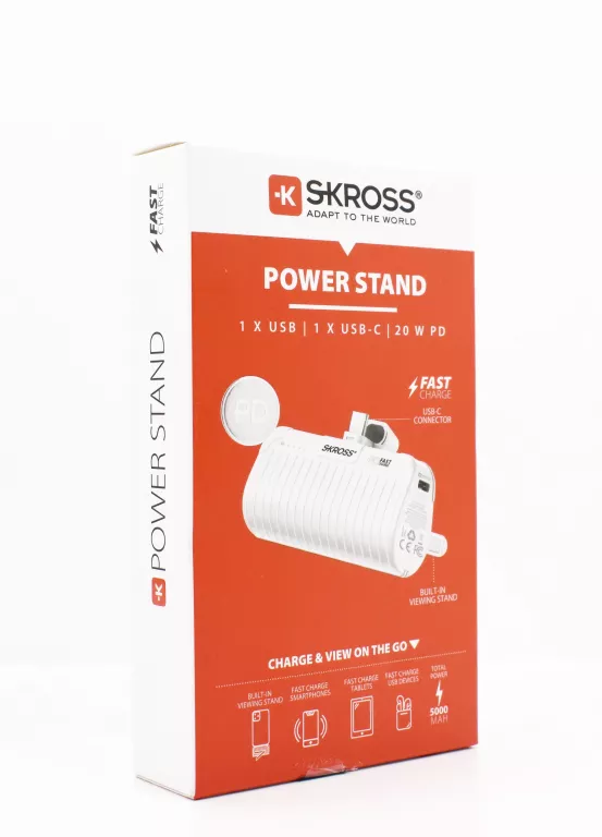 POWER BANK POWER STAND 5.000 POWER DELIVERY 20W FAST CHARGE – KABEL USB C
