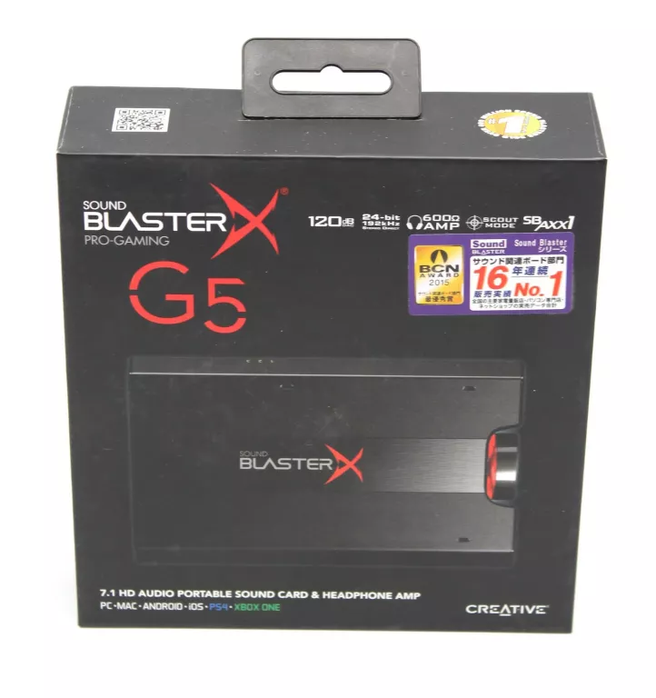 KARTA DŹWIĘKOWA CREATIVE SOUND BLASTER X G5