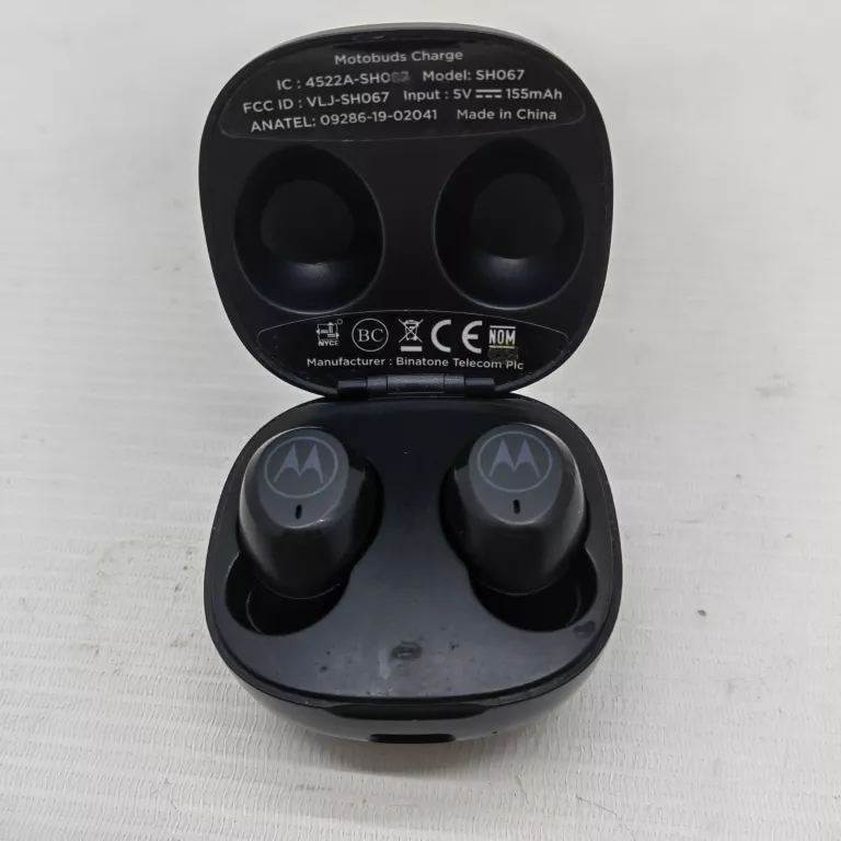 SŁUCHAWKI BEZPRZEWODOWE DOUSZNE MOTOROLA SH067 MOTO BUDS CHARGE