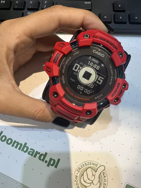 ZEGAREK G-SHOCK CASIO 3475 GBD-H1000 +KABELEK USB IGLA STAN