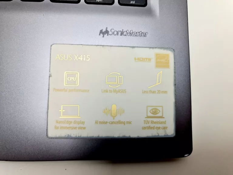 LAPTOP ASUS X415E INTEL PENTIUM GOLD 12GB RAM 128GB SSD