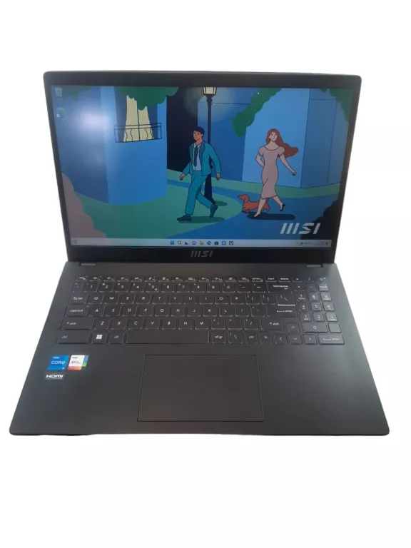 LAPTOP MSI MS-15H3 8GB/512GB + TORBA