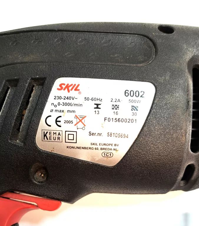 WKRĘTARKA SKIL MODEL 6002 500 WATT Z UDAREM !!