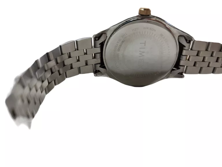 ZEGAREK DAMSKI TIMEX WATERBURY TW2T87000 SREBRNY 5 ATM