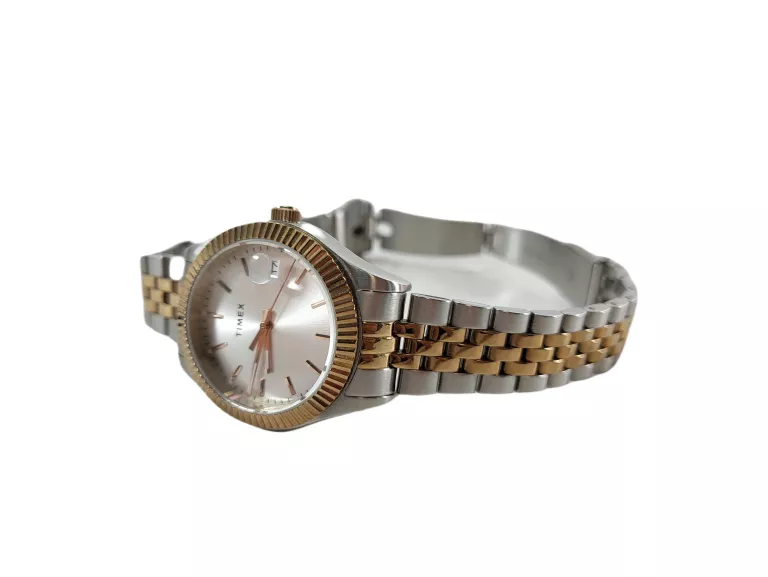 ZEGAREK DAMSKI TIMEX WATERBURY TW2T87000 SREBRNY 5 ATM