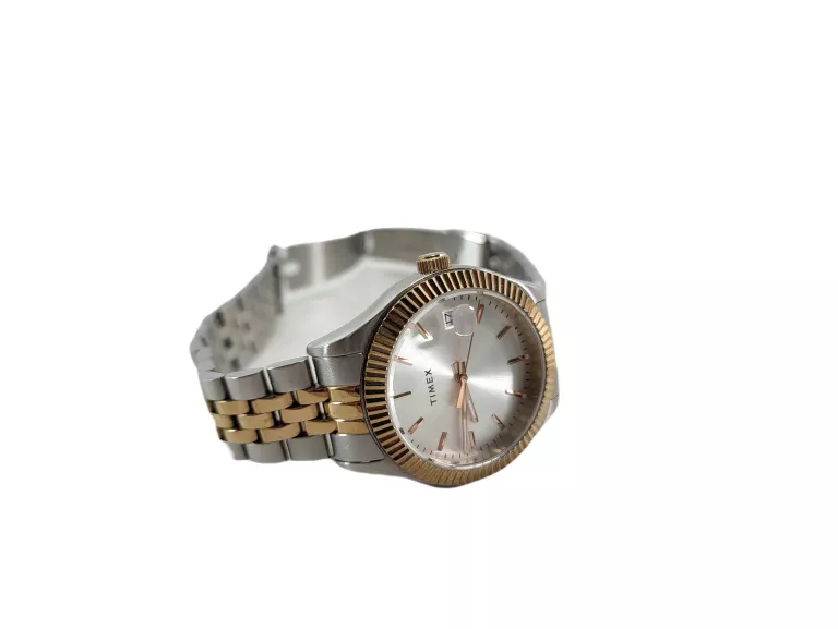 ZEGAREK DAMSKI TIMEX WATERBURY TW2T87000 SREBRNY 5 ATM