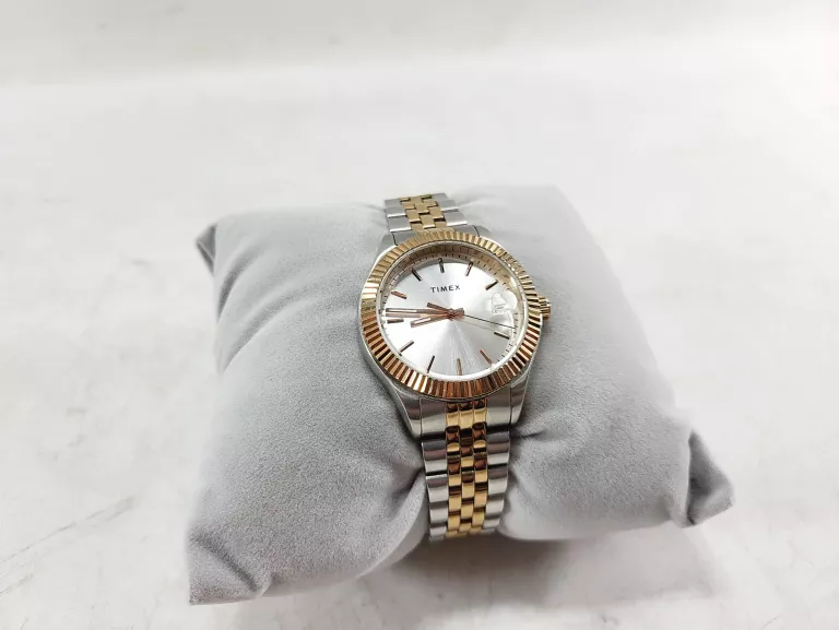 ZEGAREK DAMSKI TIMEX WATERBURY TW2T87000 SREBRNY 5 ATM