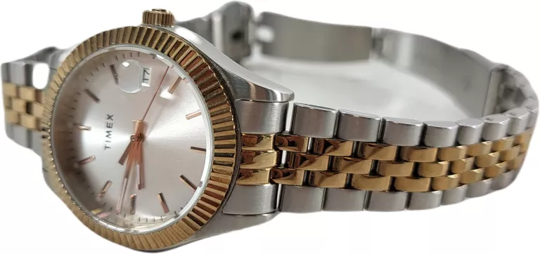 ZEGAREK DAMSKI TIMEX WATERBURY TW2T87000 SREBRNY 5 ATM