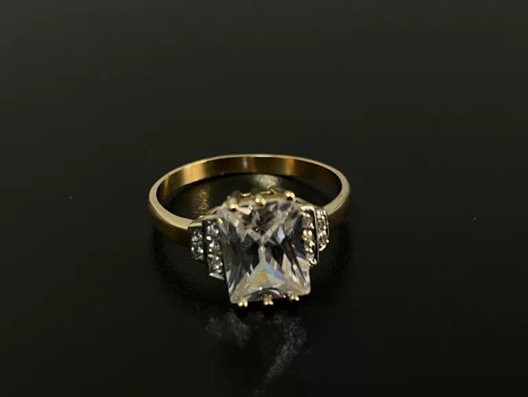 ELEGANCKI ZŁOTY PIERŚCIONEK P.585 W. 3,24G
