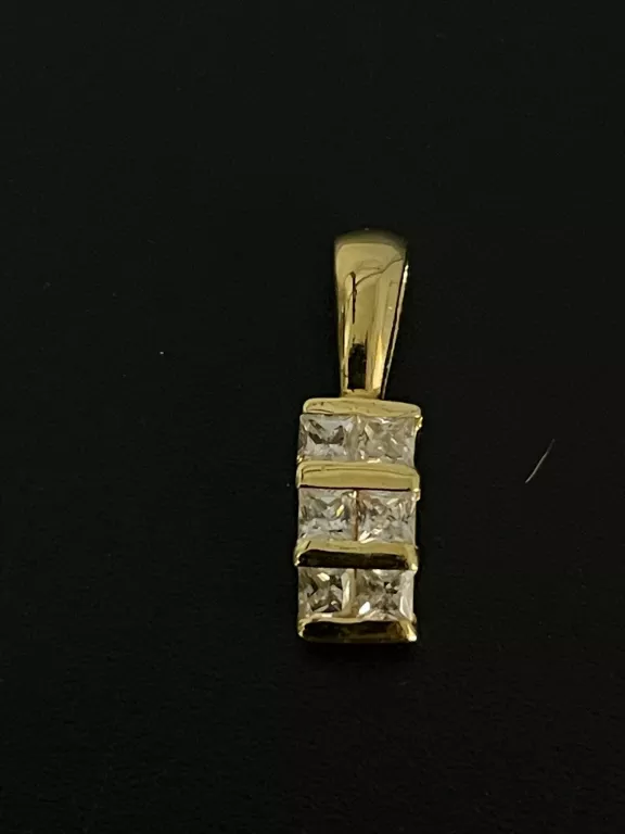 STYLOWA ZŁOTA ZAWIESZKA P.585 W: 0,76