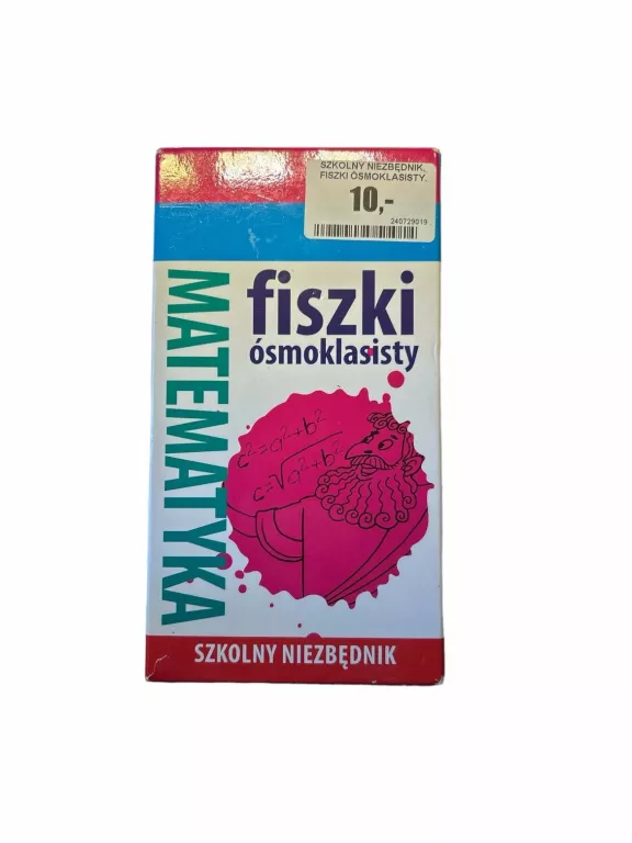 SZKOLNY NIEZBĘDNIK. FISZKI ÓSMOKLASISTY. MAT. 1