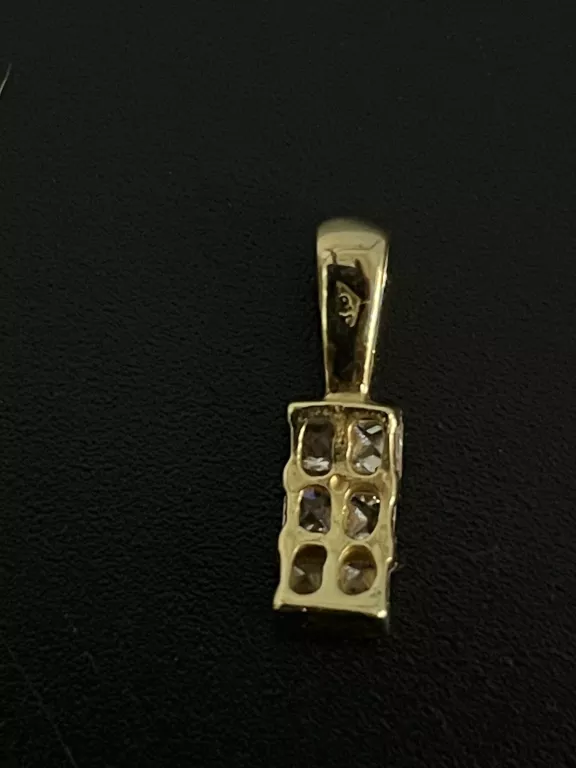 STYLOWA ZŁOTA ZAWIESZKA P.585 W: 0,76