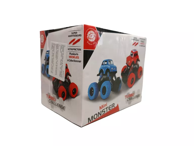 MONSTER TRUCK 4X4 RF METAL CZERWONY