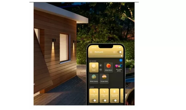 KINKIET OGRODOWY RESONATE SKIEROWANY W DÓŁ PHILIPS HUE