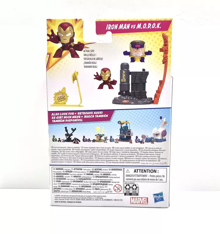 MARVEL STUNT SQUAD BOHATEROWIE VS ZLOCZYNCY IRONMAN