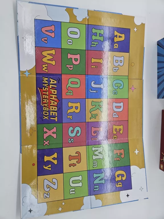 ZABAWKA DO NAUKI ALFABETU I ANGIELSKIEGO DLA DZIECI ABC