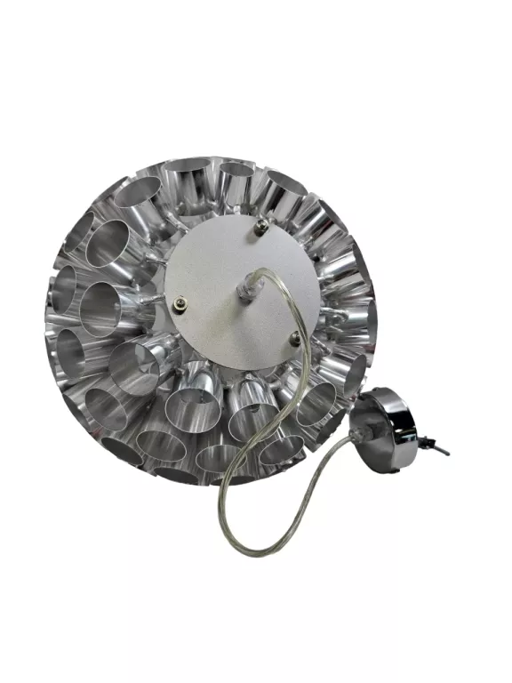 LAMPA ABAŻUR ŻYRANDOL Z RUREK ALUMINIOWA 220-240V E27