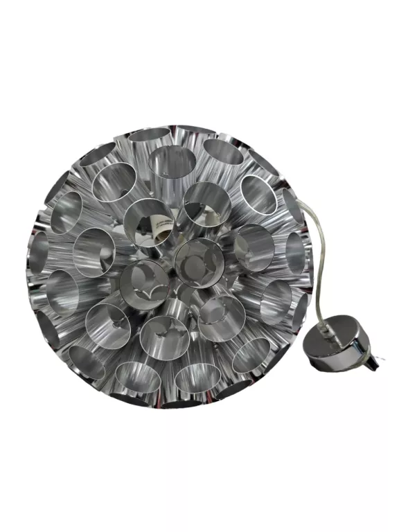 LAMPA ABAŻUR ŻYRANDOL Z RUREK ALUMINIOWA 220-240V E27