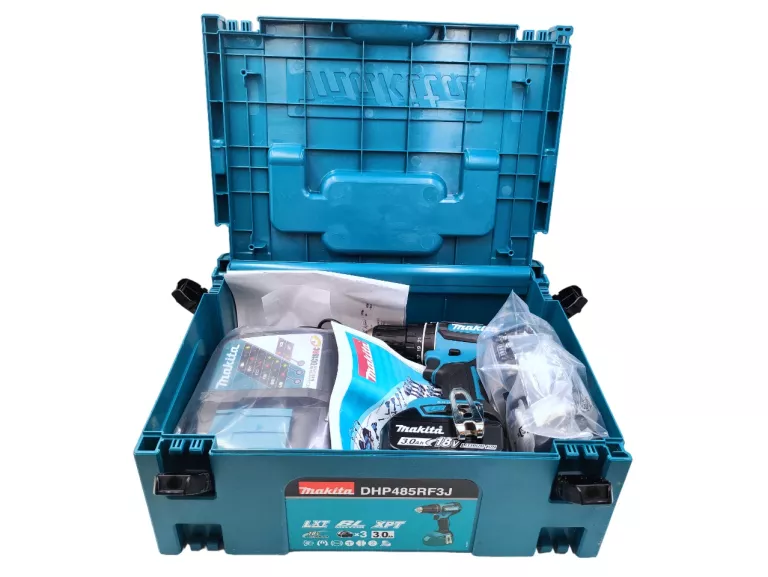 WIERTARKO-WKRĘTARKA MAKITA DHP485RF3J 50NM 3X3AH 18V - KOMPLET