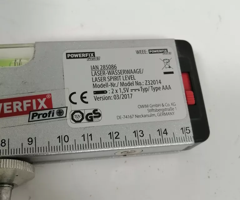 POZIOMICA ZE STOJAKIEM POWERFIX IAN285086