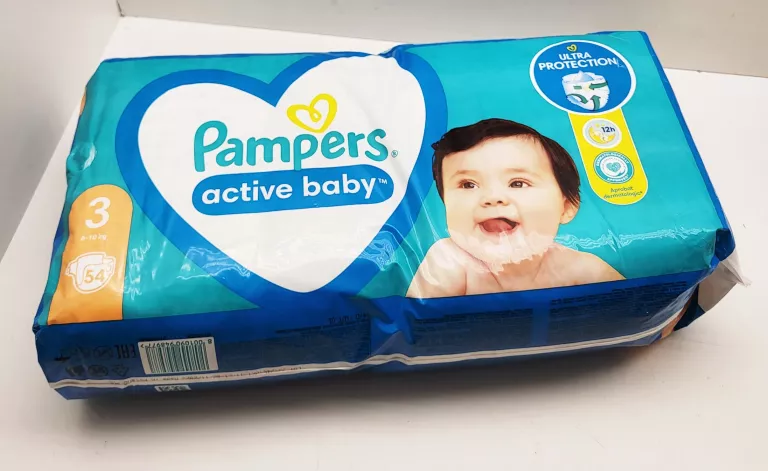 PAMPERS 3 54 SZT ACTIVE BABY