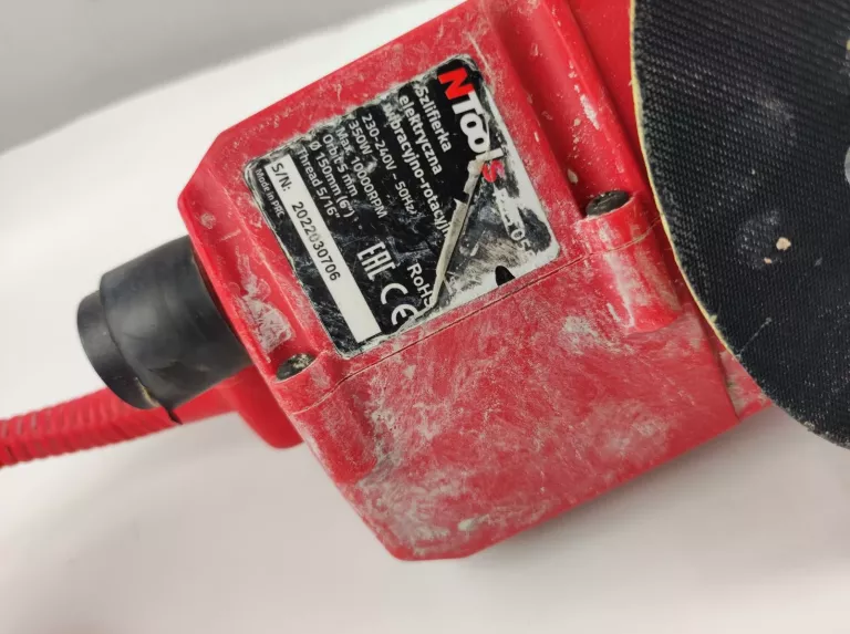 NTOOLS ROS 05E SZLIFIERKA ELEKTRYCZNA WIBRACYJNO-ROTACYJNA