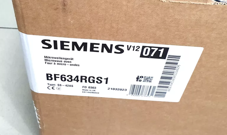 KUCHENKA MIKROFALOWA DO ZABUDOWY SIEMENS BF634RGS1 KOMPLET