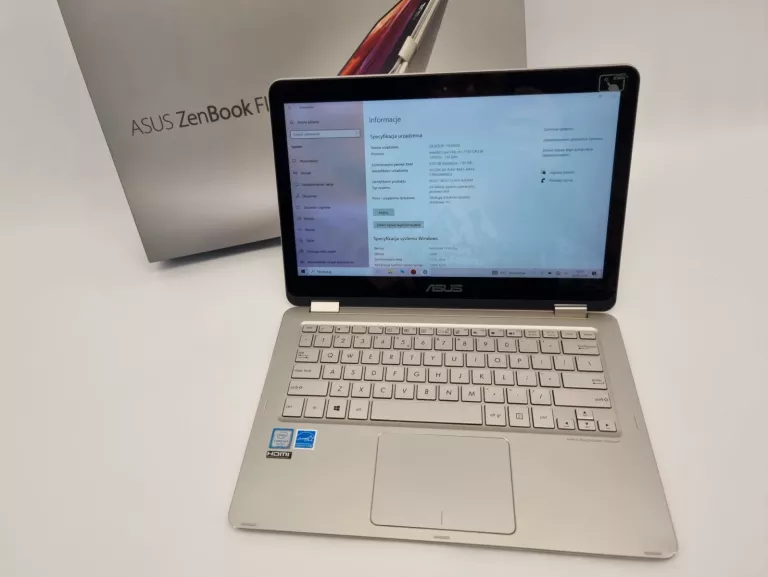 LAPTOP ASUS ZENBOOK FLIP UX360CA M3-7Y30/8GB/256SSD