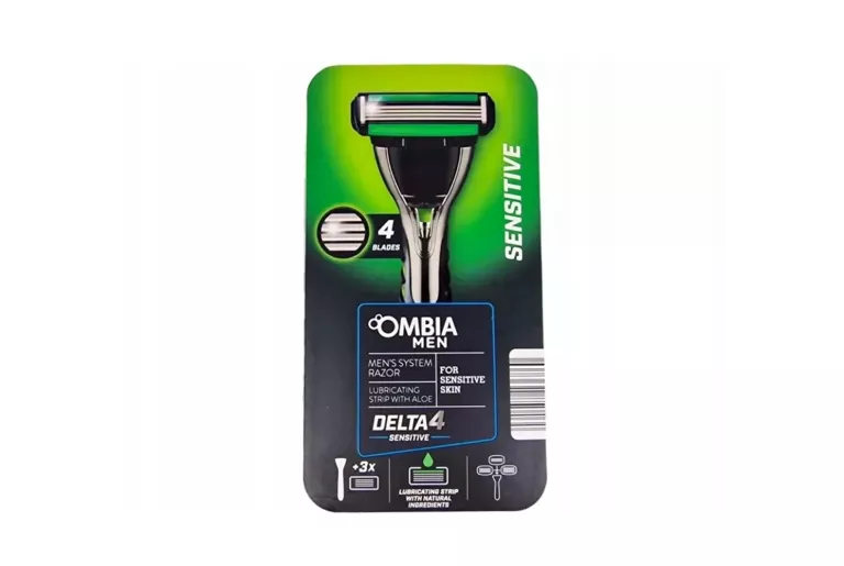 MASZYNKA OMBIA MEN DELTA 4 SENSITIVE + 3 WKŁADY