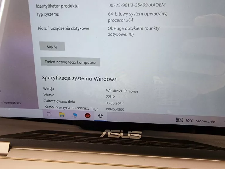 LAPTOP ASUS ZENBOOK FLIP UX360CA M3-7Y30/8GB/256SSD