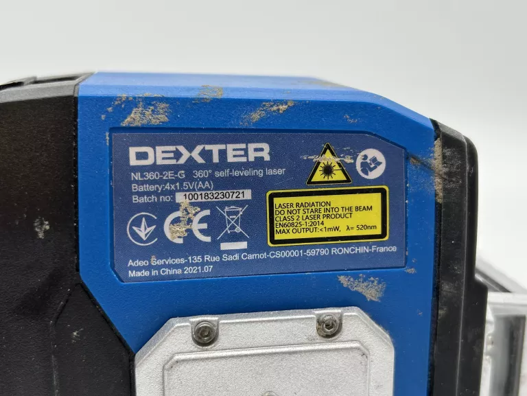 LASER ZIELONY DEXTER NL360-2E-G + STATYW / POKROWIEC